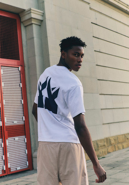 T-shirt Kings League Big Logo Blanc